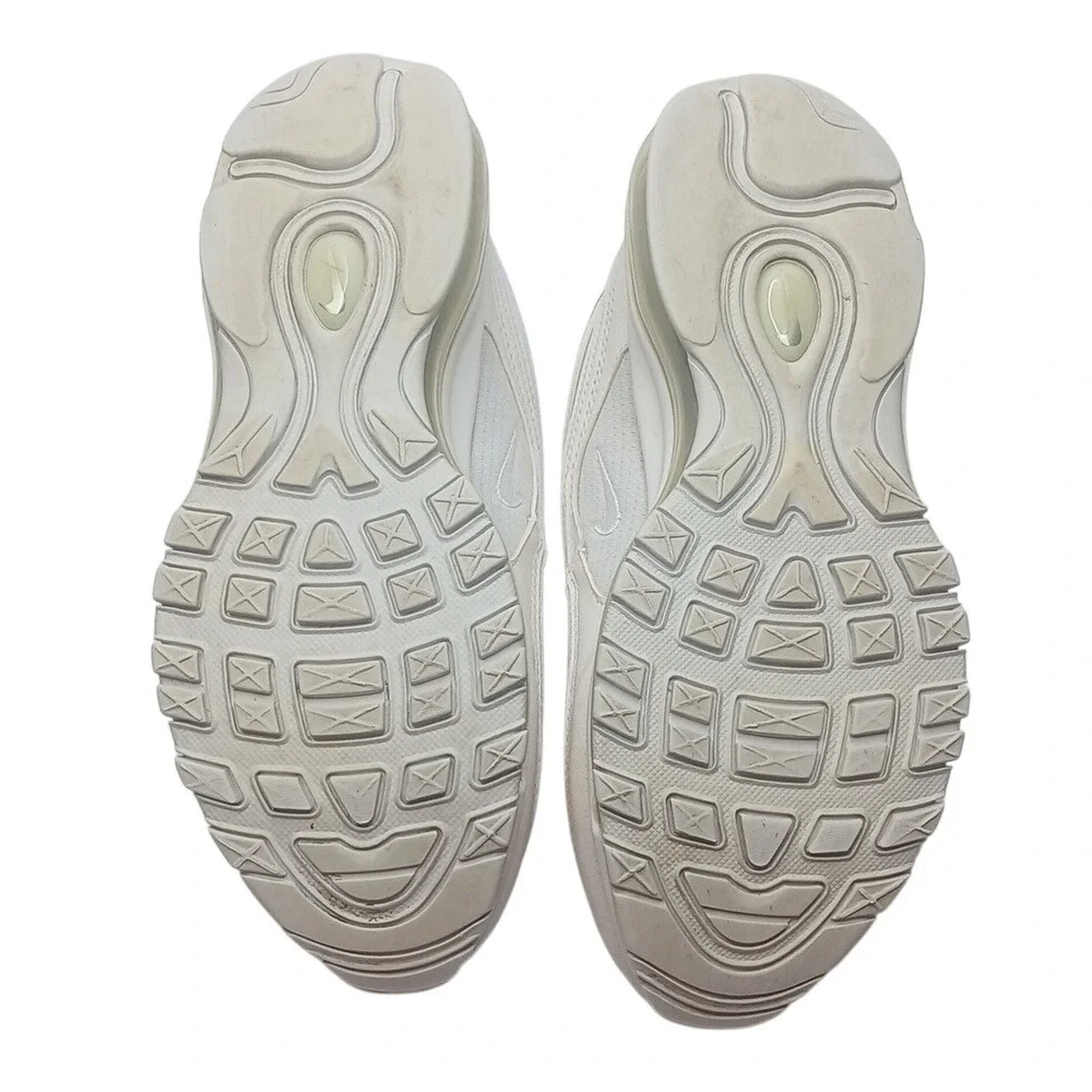 Nike Air Max 97 Kids‎ 6.5Y White 921522-104 Low Top Sneakers Athletic Shoes - Picture 7 of 8